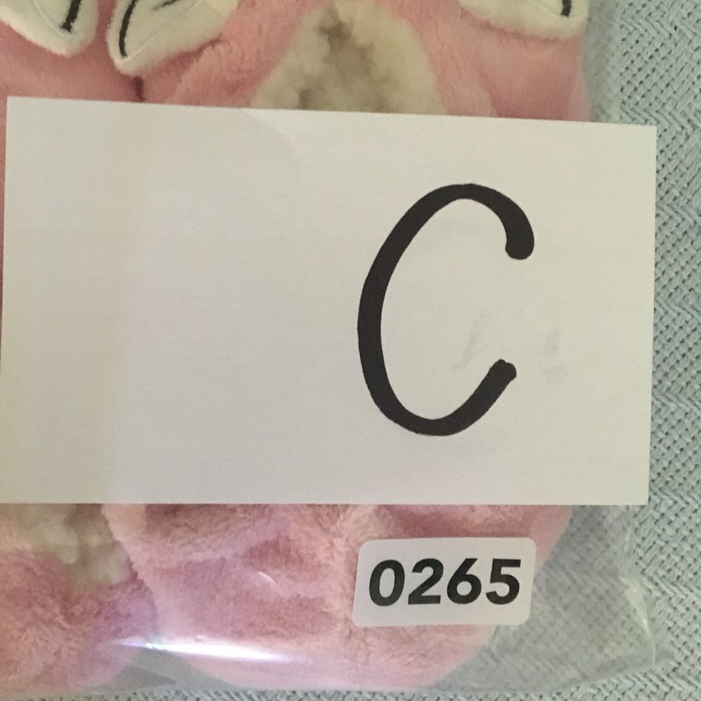 Indoor Slippers Size 7-8 Pink Kitten - Picture 5 of 5